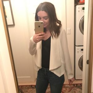 Sophie Rue white lightweight Blazer